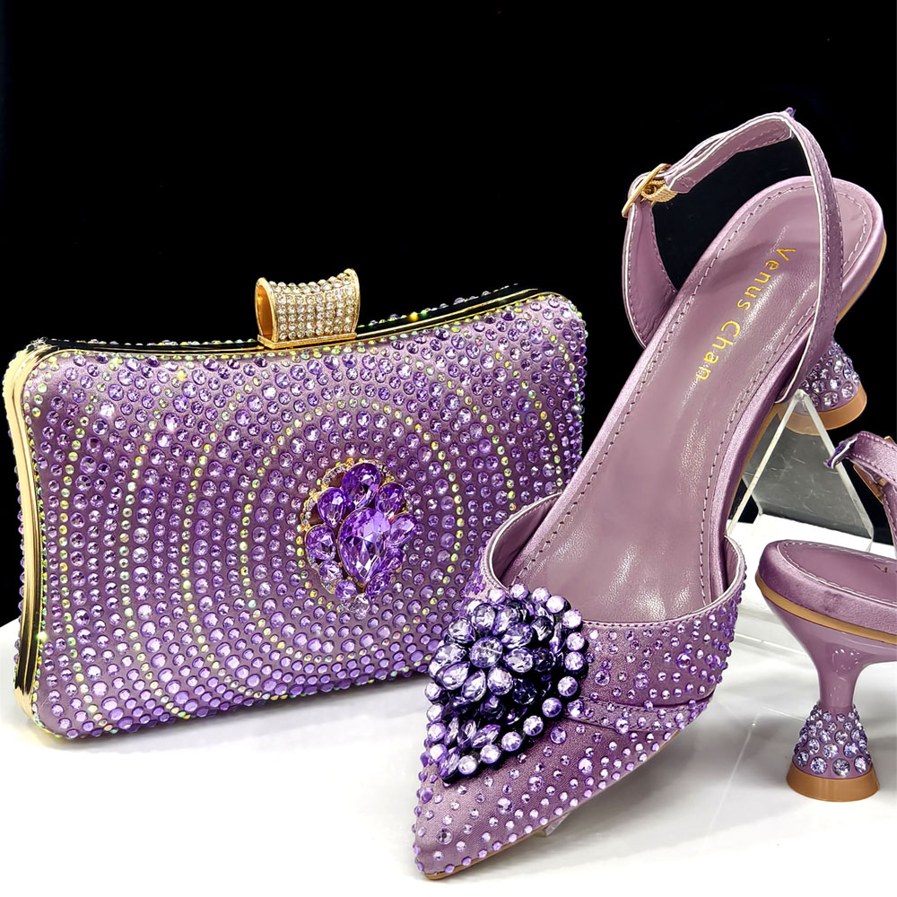 Luxury Bags Leather - Venus Chan 2025 Italian Luxury Rhinestone