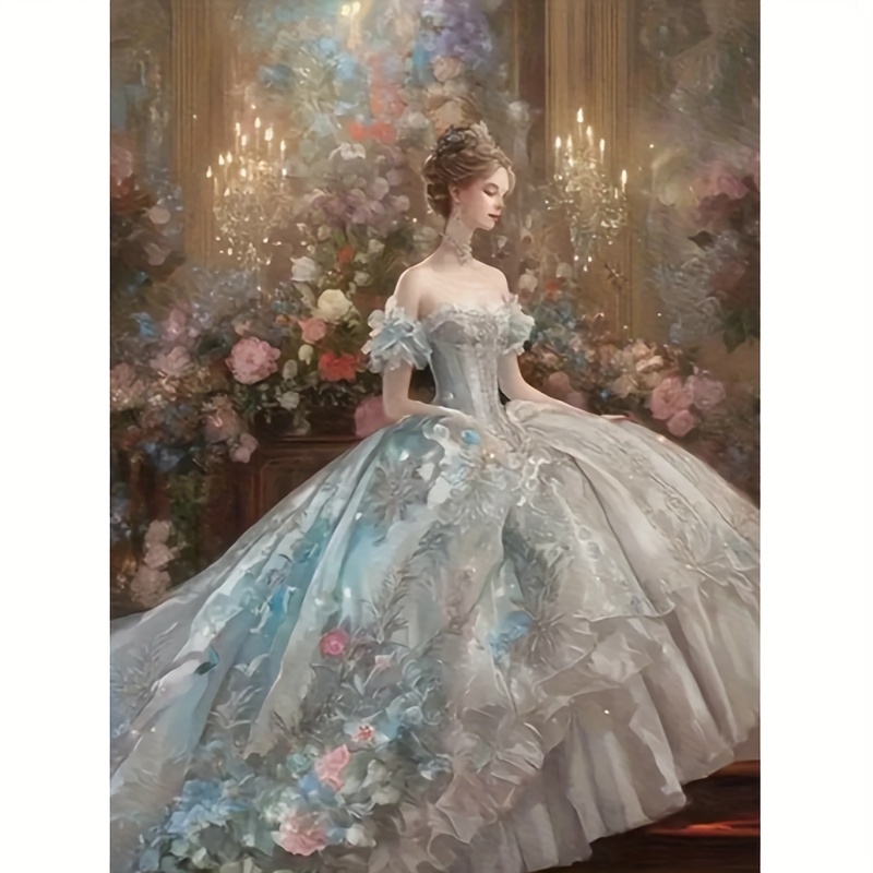 Luxury Bags Europe - Diamond Painting Ice Flower Princess Elegant