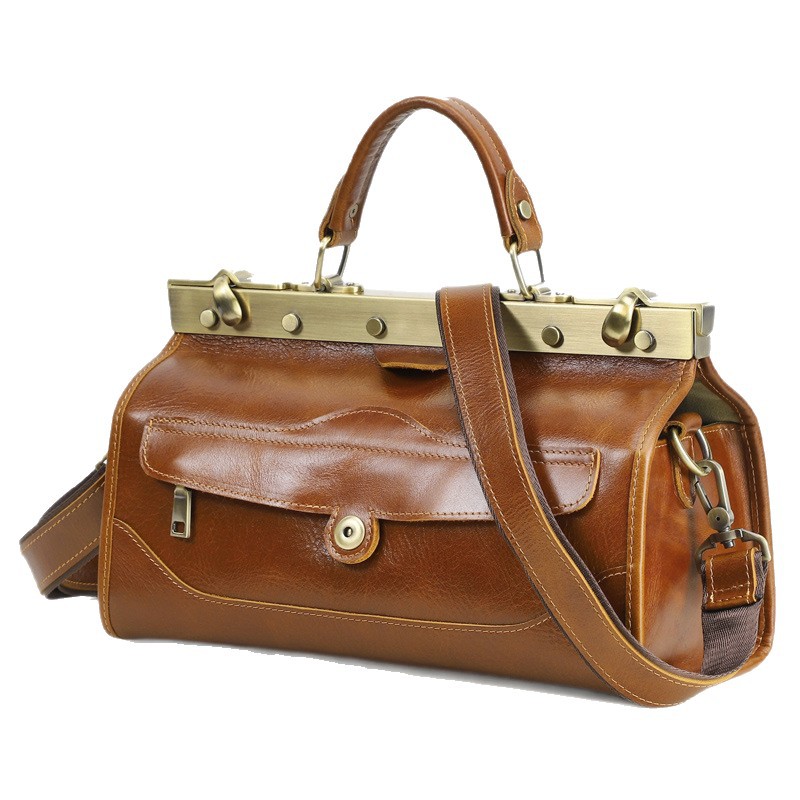 Full Grain Lamb Cowhide Leathe - Luxury Bags Leather recension och pris