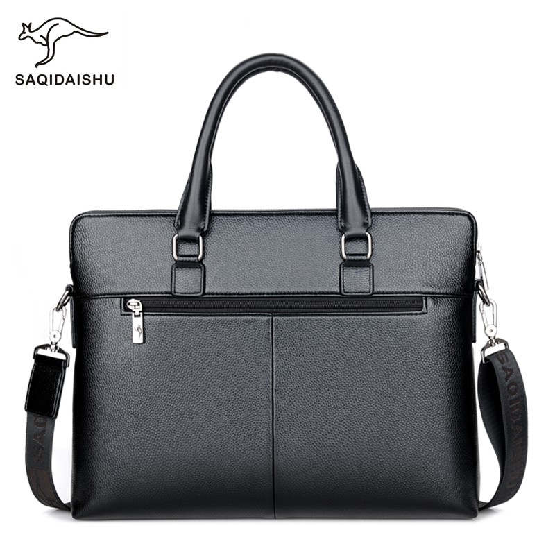 Men Leather Shoulder Bag Busin - Luxury Bags For Men Brands recension och pris