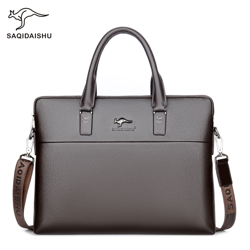 Men Leather Shoulder Bag Busin - Luxury Bags For Men Brands recension och pris