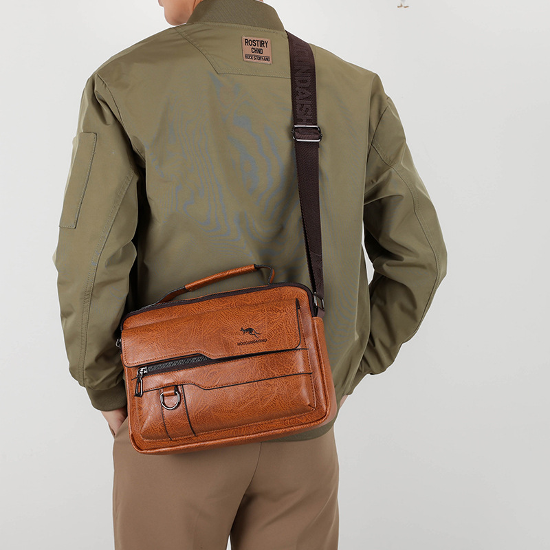 Luxury Kangaroo Brand Messenge - Luxury Bags For Men Brands recension och pris