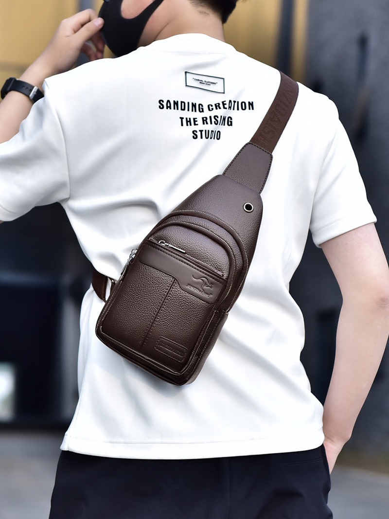 Luxury Brand Chest Pack Leathe - Luxury Bags For Men Brands recension och pris