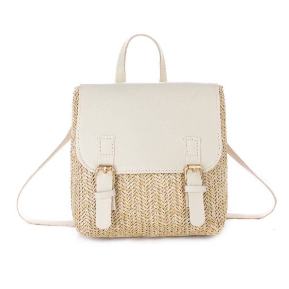 Versatile Bag PU Leather Straw - Luxury Bags Leather recension och pris