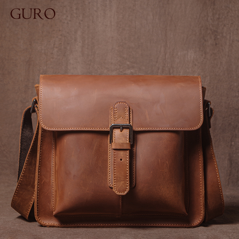 GURO Luxury Brand Genuine Leat - Luxury Bags For Men Brands recension och pris