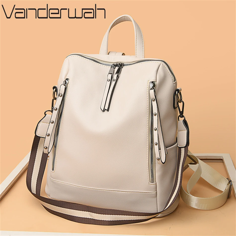 Brand Luxury Backpacks Soft Le - Luxury Bags Leather recension och pris
