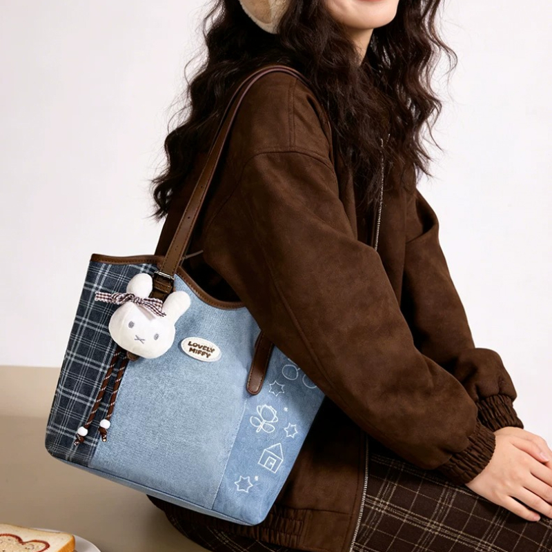 Miffy Kawaii Anime Splicing Pl - Luxury Bags Edit recension och pris