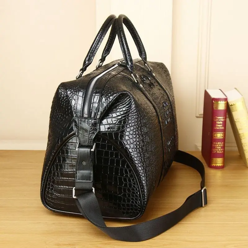 2025 Alligator Pattern Cow Gen - Luxury Bags For Men Brands recension och pris
