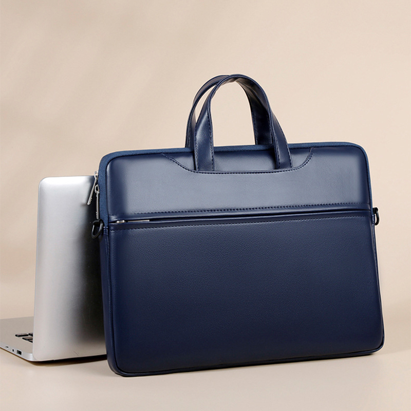 Business Briefcase For Man PU  - Luxury Bags For Men Brands recension och pris