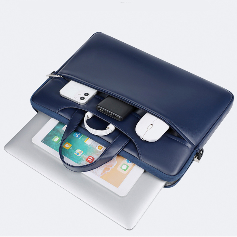 Business Briefcase For Man PU  - Luxury Bags For Men Brands recension och pris