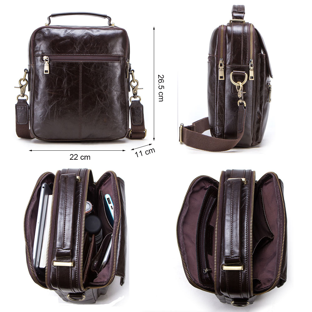 CONTACT'S new genuine leather  - Luxury Bags For Men Brands recension och pris