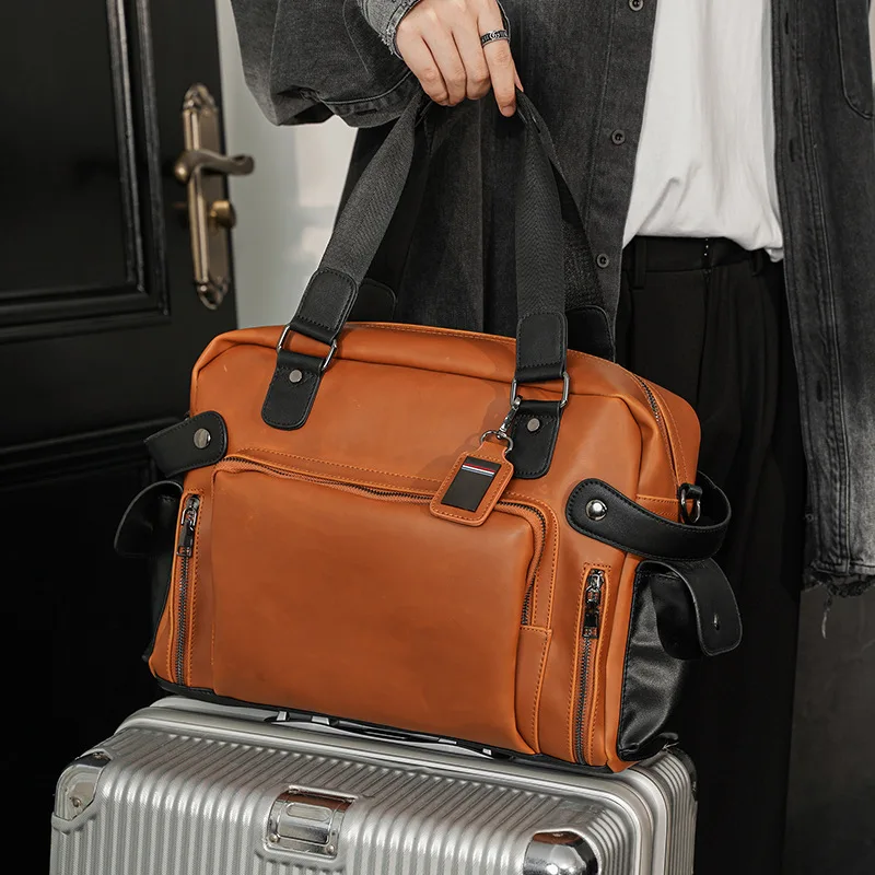 Trendy Men's Shoulder Bag Retr - Luxury Bags For Men Brands recension och pris
